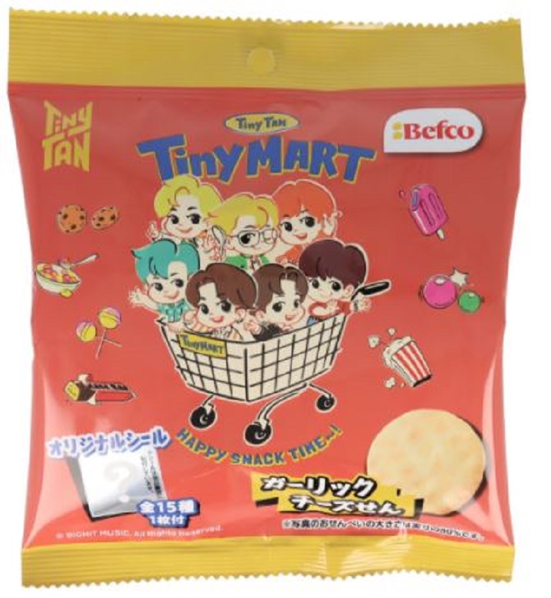 栗山米菓 TinyTANガーリックチーズせん
